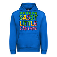 Cobalt sassy little clover st patrick s day Urban Hoodie - Artiststas