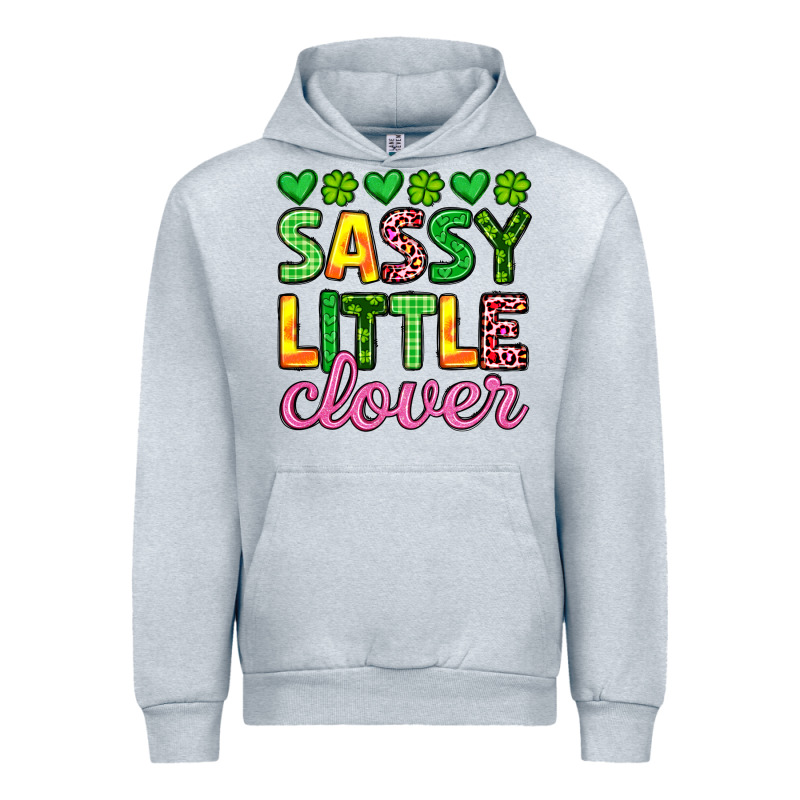Sassy Little Clover St Patrick S Day Urban Hoodie by Artiststas | Teevron