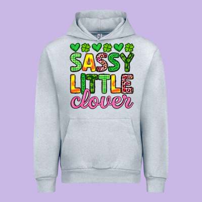Sassy Little Clover St Patrick S Day Urban Hoodie Designed By Artiststas