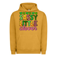 Pigment Peanut Butter sassy little clover st patrick s day Urban Hoodie - Artiststas