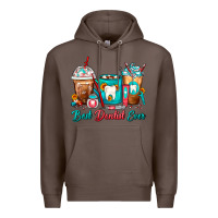 Coffee Best Dentist Ever Dentist Coffee Cups Premium Hoodie - FaDigitalArtStudio