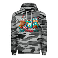 Slate Camo Best Dentist Ever Dentist Coffee Cups Premium Hoodie - FaDigitalArtStudio