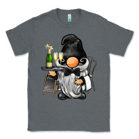 Charcoal Heather waiter gnome Classic Tee - BarkalooDesign