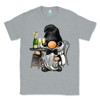 Heather Grey waiter gnome Classic Tee - BarkalooDesign