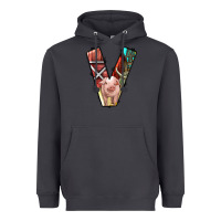 Smoke farm life alphabet lowercase letters v Heavyweight Hoodie - BundleAndBundleShop