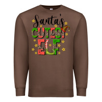 Chestnut santas cutest elf Premium Sweatshirt - CowhideDigitalArt