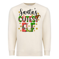 Sandshell santas cutest elf Premium Sweatshirt - CowhideDigitalArt