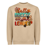 Fall Breeze And Autumn Leaves Heavyweight Sweatshirt | Teevron