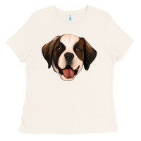 Bone st bernard Ladies Tee - Jasminsmagicworld