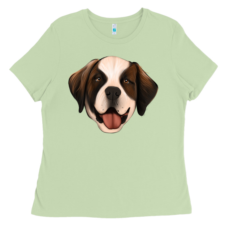 St Bernard Ladies Tee by Jasminsmagicworld | Teevron