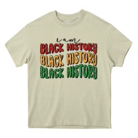 Mossy i am black history Heavy Core Tee - MaliasSmallBusiness