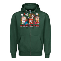 Sports Green It's Game Day Y'all Baseball Coffee Cups Zipper Hoodie - FaDigitalArtStudio