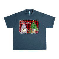 Midnight Navy I Want Hippopotamus For Christmas Urban Heavy Tee - Bettercallsaul