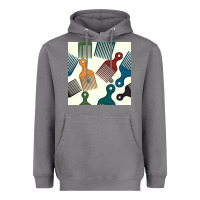 Storm afro combs seamless patterns Heavyweight Hoodie - BundleAndBundleShop