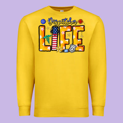 Name Tribute To First Responder Dispatchers Premium Sweatshirt Designed By Cowhidedigitalart
