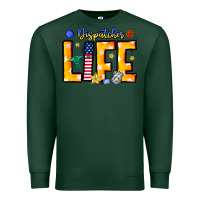 Sports Green name tribute to first responder dispatchers Premium Sweatshirt - CowhideDigitalArt