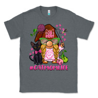 Charcoal Heather cat mom  life gnome Classic Tee - BarkalooDesign