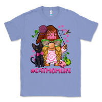 Colony Blue cat mom  life gnome Classic Tee - BarkalooDesign