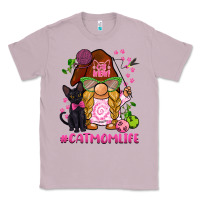 Lilac cat mom  life gnome Classic Tee - BarkalooDesign
