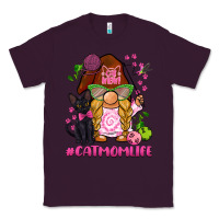 Plum cat mom  life gnome Classic Tee - BarkalooDesign