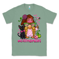 Sage cat mom  life gnome Classic Tee - BarkalooDesign