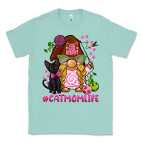 Seafoam cat mom  life gnome Classic Tee - BarkalooDesign