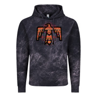 Cloud Black Red Aztec Thunderbird Vintage Hoodie - Bettercallsaul