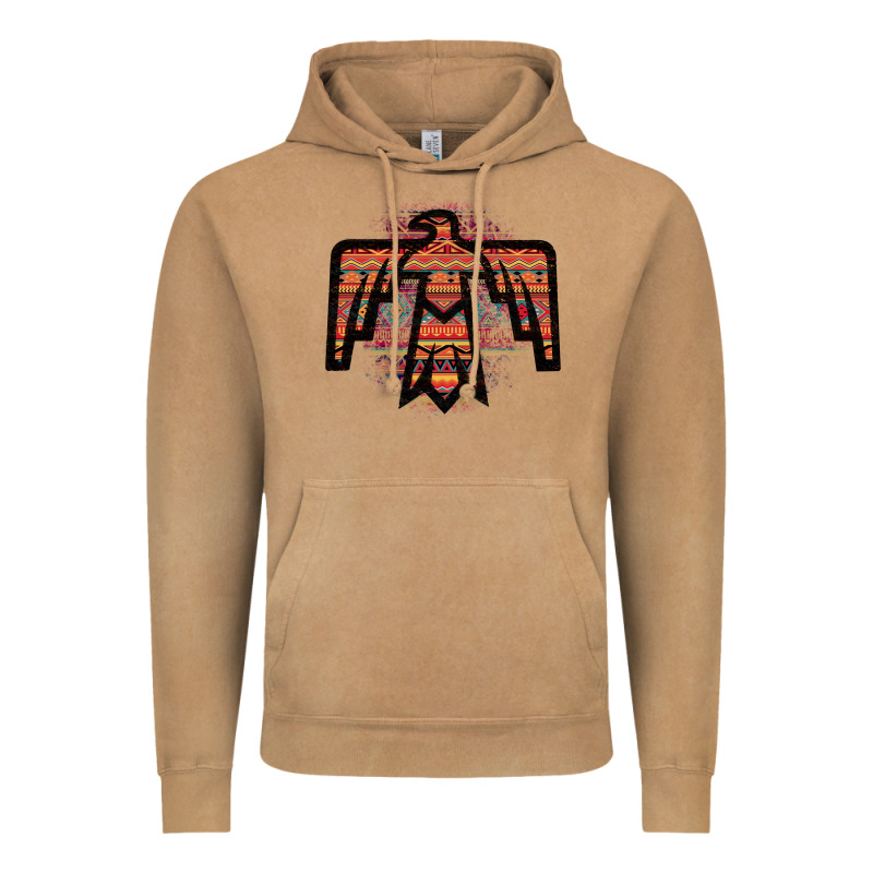 Red Aztec Thunderbird Vintage Hoodie by Bettercallsaul | Teevron