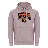 Vintage Zinc Red Aztec Thunderbird Vintage Hoodie - Bettercallsaul