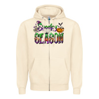 Sandshell Halloween Spooky Season Zipper Hoodie - FaDigitalArtStudio