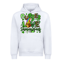 White nurses love shenanigans st patricks day Urban Hoodie - Artiststas