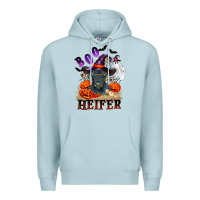 Blue Mist Boo heifer black angus Premium Hoodie - RanaPortraitStore