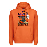 Carrot Boo heifer black angus Premium Hoodie - RanaPortraitStore