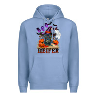 Colony Blue Boo heifer black angus Premium Hoodie - RanaPortraitStore