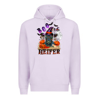 Lilac Boo heifer black angus Premium Hoodie - RanaPortraitStore