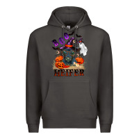Smoke Boo heifer black angus Premium Hoodie - RanaPortraitStore