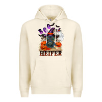Boo Heifer Black Angus Premium Hoodie | Teevron