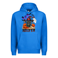 True Royal Boo heifer black angus Premium Hoodie - RanaPortraitStore