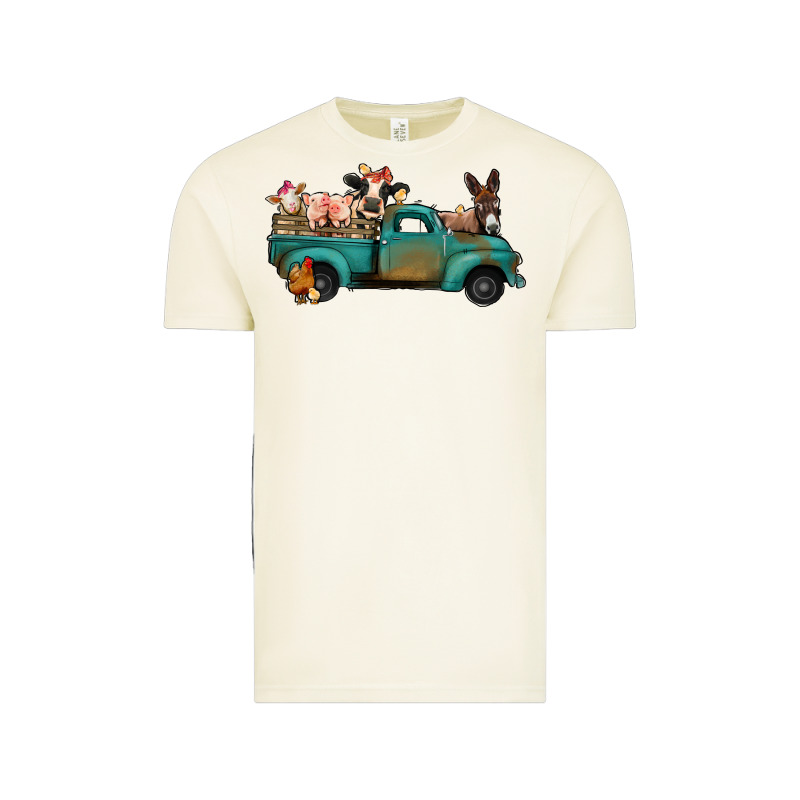 Farm Animals Truck Vintage Tee by Bettercallsaul | Teevron