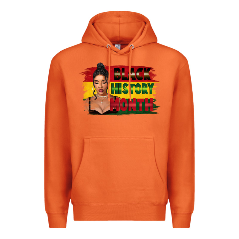 Black History Month Black Girl Premium Hoodie by FaDigitalArtStudio | Teevron