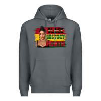 Rock black history month black girl Premium Hoodie - FaDigitalArtStudio