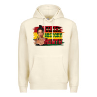 Sandshell black history month black girl Premium Hoodie - FaDigitalArtStudio