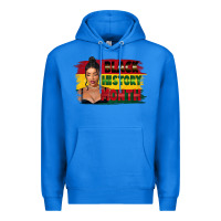 True Royal black history month black girl Premium Hoodie - FaDigitalArtStudio