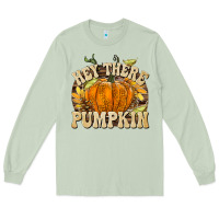 Matcha Hey There Pumpkin Long Sleeve Tee - texasbilliewilder