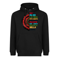 Hispanic Heritage Month Hand Fan Heavyweight Hoodie | Teevron