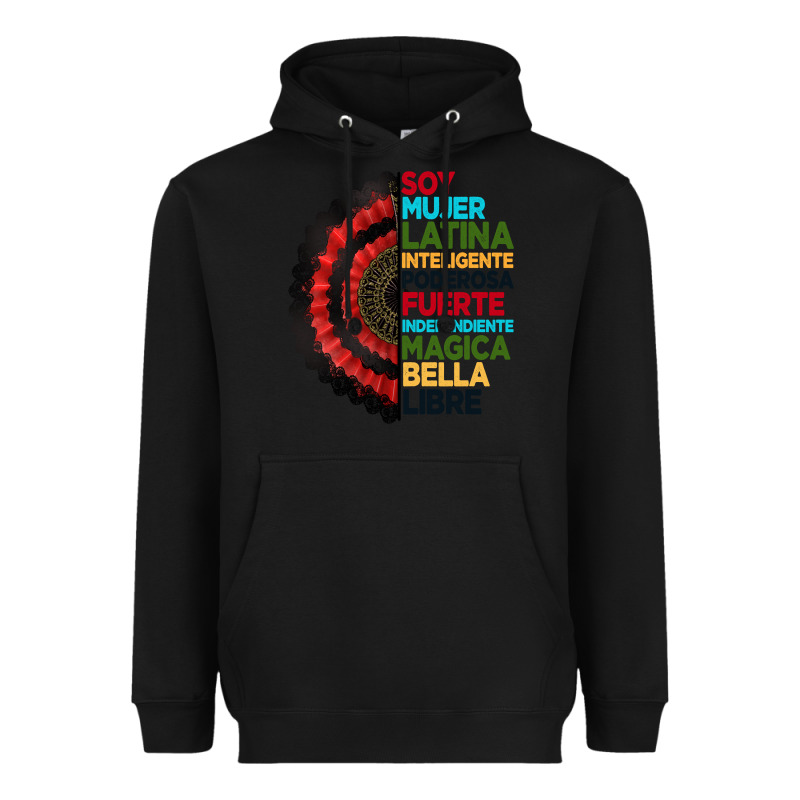 Hispanic Heritage Month Hand Fan Heavyweight Hoodie by BundleAndBundleShop | Teevron