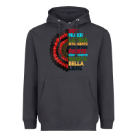 Smoke hispanic heritage month hand fan Heavyweight Hoodie - BundleAndBundleShop
