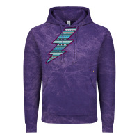 Cloud Purple Purple Border Aztec Pattern Lightning Vintage Hoodie - Bettercallsaul