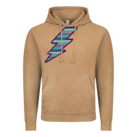 Vintage Camel Purple Border Aztec Pattern Lightning Vintage Hoodie - Bettercallsaul
