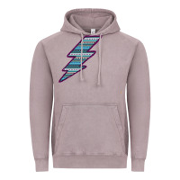 Vintage Zinc Purple Border Aztec Pattern Lightning Vintage Hoodie - Bettercallsaul